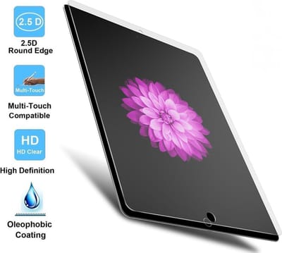 Screenprotector geschikt voor iPad Pro 12.9 2017 / 2015 - Tempered Glass / Glazen Screen protector - Screenprotector Transparant 2.5D 9H Gehard Glas