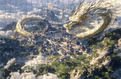 Houten Puzzel - Legpuzzel Volwassenen - Ontspanning Thuis - Grote Afmeting - 160x105cm - Stad