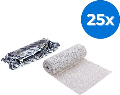 Romed gipsverband 10cm x 3m - 25 stuks 10cm x 3m - 25 stuks Romed