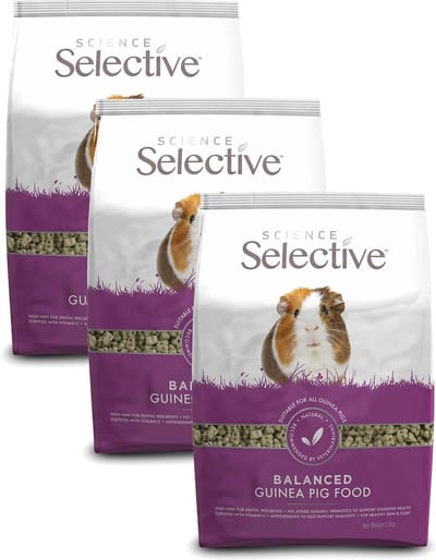 Supreme Science Selective Guinea Pig - Caviavoer - 3 x 3 kg