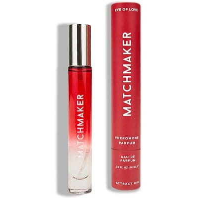 Œil d'Amour - Parfum avec phéromones pour femmes Entremetteur Diamant Rouge 10 ml