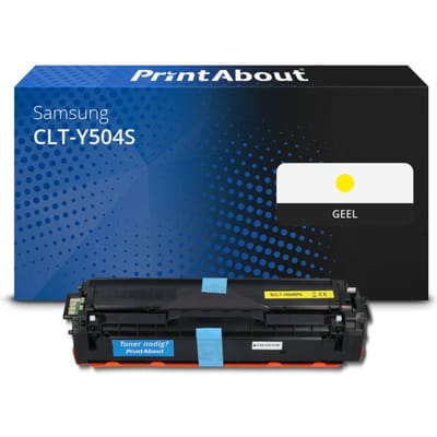 PrintAbout huismerk Toner CLT-Y504S (SU502A) Geel Geschikt voor Samsung