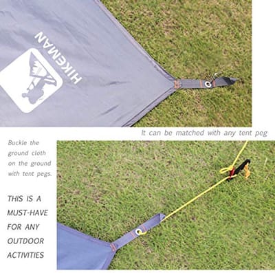 Waterdichte Multifuntionele Camping Tarp - Grondzeil/Grondmat Voor Kamperen en Buitenactiviteiten