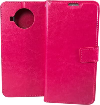Portemonnee Book Case Hoesje Geschikt voor: Xiaomi Mi 10T Lite -  roze