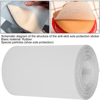 Dailygoody - Zoolbeschermer - Zelfklevende Schoenzool - Antislip en Slijtvast - Doorzichtig 3M - Schoenbescherming - Voor Hoge Hakken en Sneakers