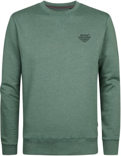 Petrol - Sweater - Donkergroen - M