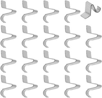 Dailygoods- Plankbeugels Heavy Duty - Plankdragers - Verwijderbare Planksteunpennen - Plankondersteuning - 20 Stuks - Metalen Constructie - Planksteunen