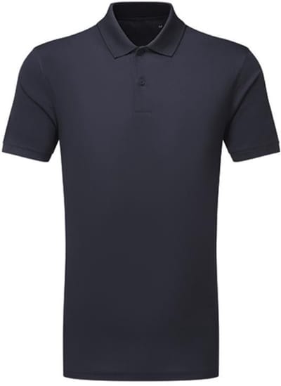 TriDri - Textured Recycled Polo - French Navy maat S