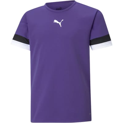 Puma Teamrise Shirt Korte Mouw Kinderen - Paars | Maat: 128