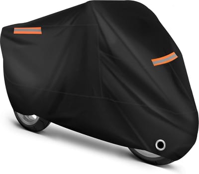 Solacis Motorhoes waterdicht buiten - Motorhoes - Waterdicht - Motorhoes voor buiten - Scooterhoes - Must have voor uw motor!