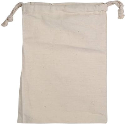 Duurzame katoenen waszak, grote capaciteit voor was en opslag, trekkoord ontwerp, 4 maten beschikbaar, ruimtebesparend en netjes organiseren van je huis (22 * 28cm)