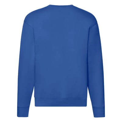 Fruit of the Loom Heren Premium Ingelegd Sweatshirt (Koningsblauw)