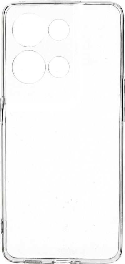 Mobiparts hoesje geschikt voor Oppo Reno8 Pro - Zacht TPU - Schokabsorberend TPU - Grip Coating - Transparant