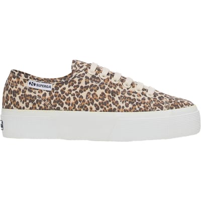 Superga Dames/Dames 3740 Leggera schoenen met luipaardprint (Luipaard/Avorio)