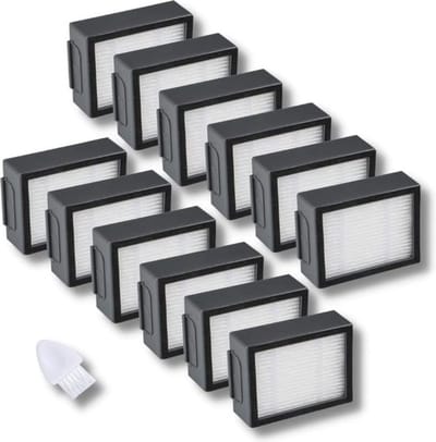 12-pack vervanging hoogrendement filter geschikt voor Roomba Stofzuiger i e Serie: i7 i7+/ Plus E5 E6 E7