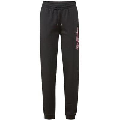 Lidl Heren joggingbroek met print op het been (Zwart, S)