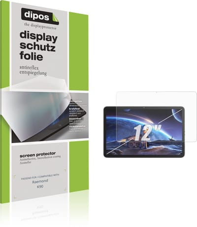 dipos – 2x Matte Beschermfolie geschikt voor Raemond K90 | Krasbestendige & antireflecterende Screenprotector Ultra-Thin
