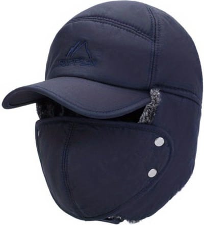 Bovista Wintermuts - Heren - Dames - Volwassenen - Muts - Ski Mask - Bivakmuts - Balaclava - Ski Masker - Face Mask - Full Face Mask - Winter Masker - Blauw