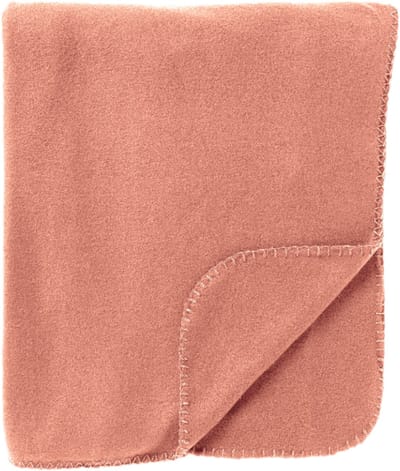 Dutch Decor - PABLO - plaid 150x200 cm - 100% polyester - fleece terrasplaid - Muted Clay - roze
