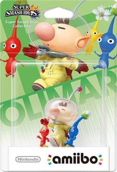 amiibo Super Smash Bros Collection - Olimar - 3DS + Wii U + Switch