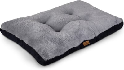 Topmast Hondenkussen Hondenmatras Monza - Supersoft - Grijs - 76 x 50 x 10 cm