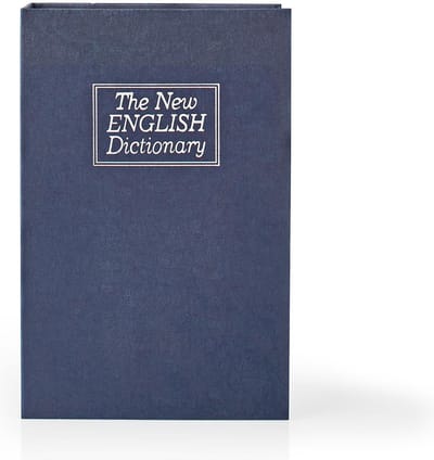 Nedis Kluis - Boekenkluis - Sleutelslot - Binnenshuis - Medium - Binnenvolume: 1.6 l - 2 Sleutels inbegrepen - Blauw / Zilver