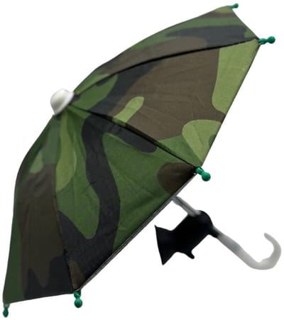 Leger kleurige telefoon parasol met zuignap - Telefoon paraplu - Telefoon houder - parasol tegen oververhitte telefoon - Schaduw telefoon