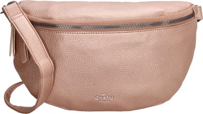 Charm London New York Heuptas Fanny Pack Crossbody Festival Tas - Rosé goud