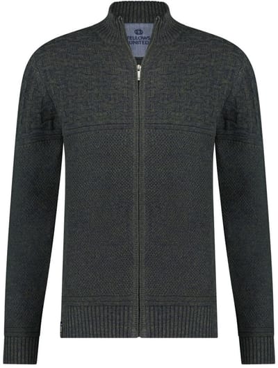 Fellows United Vest Structure Knit Green (32.1104 - 172)