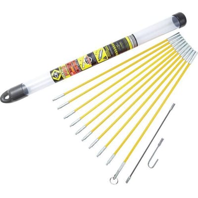 MightyRod Pro kabelintrekstangset, 3,3 meter T5419 C.K 1 stuk(s)