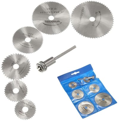 Cirkelzaagbladen Set - Snijschijven - Houtsnijden - Boormachine Accessoire - Roterende boorhouder