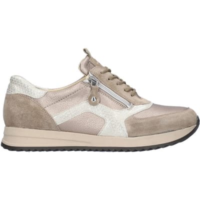 Waldlaufer 752004-408-093 dames veterschoenen sportief maat 38 (5) metallic