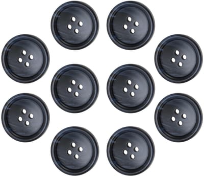 Dailygoods- Knopen 10 Stuks - Kunststof - Voor Kleding