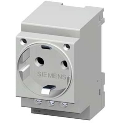 Siemens 5TE6810 Wandcontactdoos met randaarde Delta Geel Schakelmateriaal 1 stuk(s)