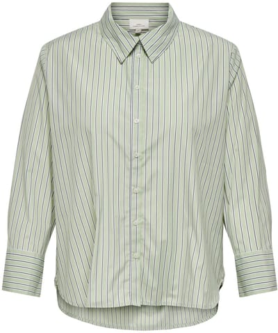 ONLY CARMAKOMA - CAROREGON ALVA LS REG SHIRT WVN NOOS - Meisjes - Blouses