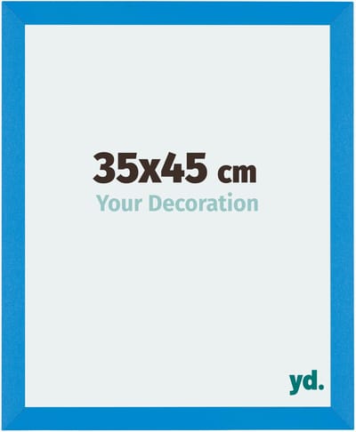 Your Decoration - Fotolijst 35x45 cm - MDF - Helder Blauw - Mura