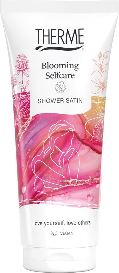 THERME Blooming Selfcare Shower Satin - 6 x 200ml - voordeelverpakking