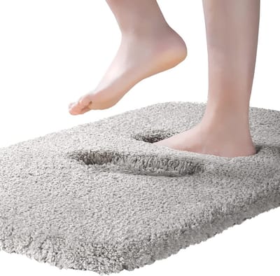 Ultra dik antislip badmat - zacht en absorberend badtapijt voor badkamer
