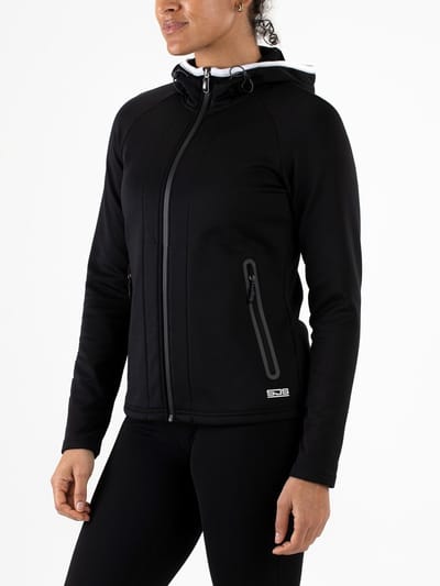 Sjeng Sports RHEA - Maat: XS Black - Tennis Vest Vrouwen - Sportvest - 92% polyester, 8% elastaan