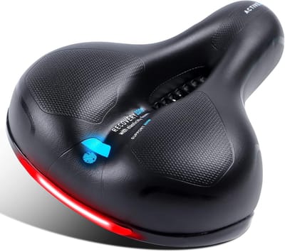 Comfortabel Waterdicht Fietszadel voor Heren en Dames - Geschikt voor Racefietsen, Mountainbikes en Meer