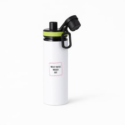 Hacebo® - meest trotse moeder ooit waterfles met draaidop groen - Mama - trotse moeder - Moeder cadeautjes - moederdag - verjaardagscadeau - verjaardag - cadeau - geschenk - kado - gift - moeder artikelen - water fles - 850ML