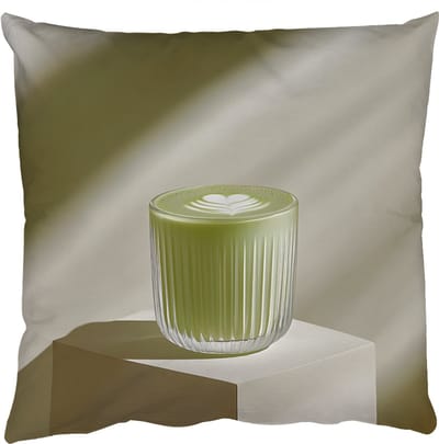 Sierkussens - Kussentjes Woonkamer - 50x50 cm - Matcha - Glas - Groen - Minimalistisch