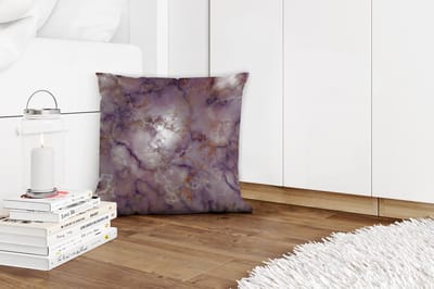 Sierkussens - Kussentjes Woonkamer - 40x40 cm - Agaat - Stenen - Abstract - Edelstenen mix