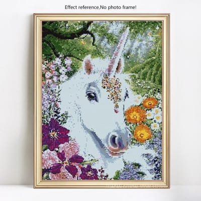 5D DIY Diamond Painting dier Diamantborduurwerk Verkoop Volledige ronde mozaïekafbeelding 20X30CM