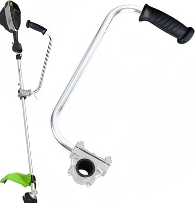 Trimmer Handgreep - Hulphendel Gazonmaaier - Precisie Trimmen - Ergonomisch Armsteun Ontwerp - 38x127 cm - Zwart