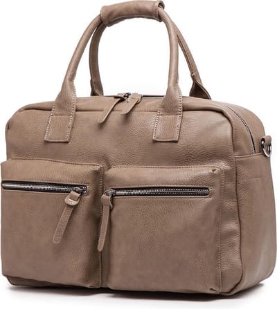 Wimona Alessia 1104 Schoudertas / Laptoptas - 15,4 inch - Taupe