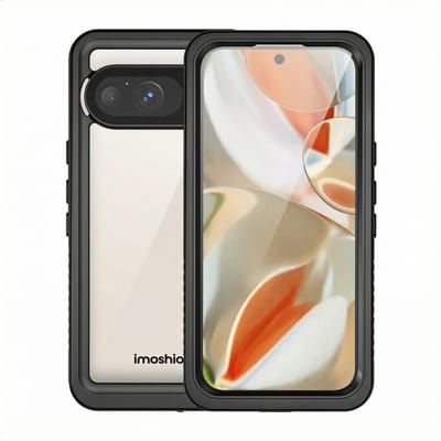 imoshion Hoesje - Geschikt voor Google Pixel 9 - Waterproof 360 case - Zwart