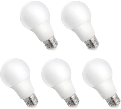 Spectrum LED Lamp E27 7W - 230V - 620 Lumen - 6000K Koud wit - Helder daglicht - Energiezuinig - 5 stuks