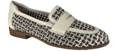 Softwaves 9.10.11 002 beige/bruin mocassin voor steunzolen | Bonne Shoe