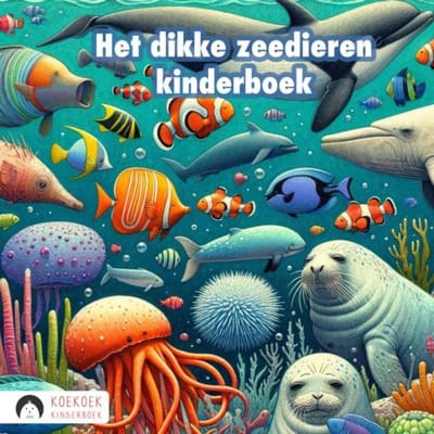 Het Dikke Zeedieren Kinderboek - Koekoek Kinderboek